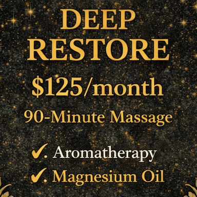 Monthly Massage Membership — 90 Min